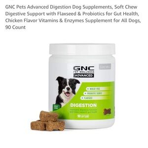 NWT GNC Digestion Support for Dogs